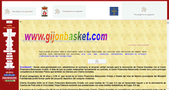 Desktop Screenshot of gijonbasket.com