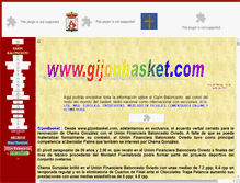 Tablet Screenshot of gijonbasket.com